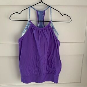 IVIVVA | GUC Girls Lululemon Sports with Attached Bra Lined Tank Top - 8